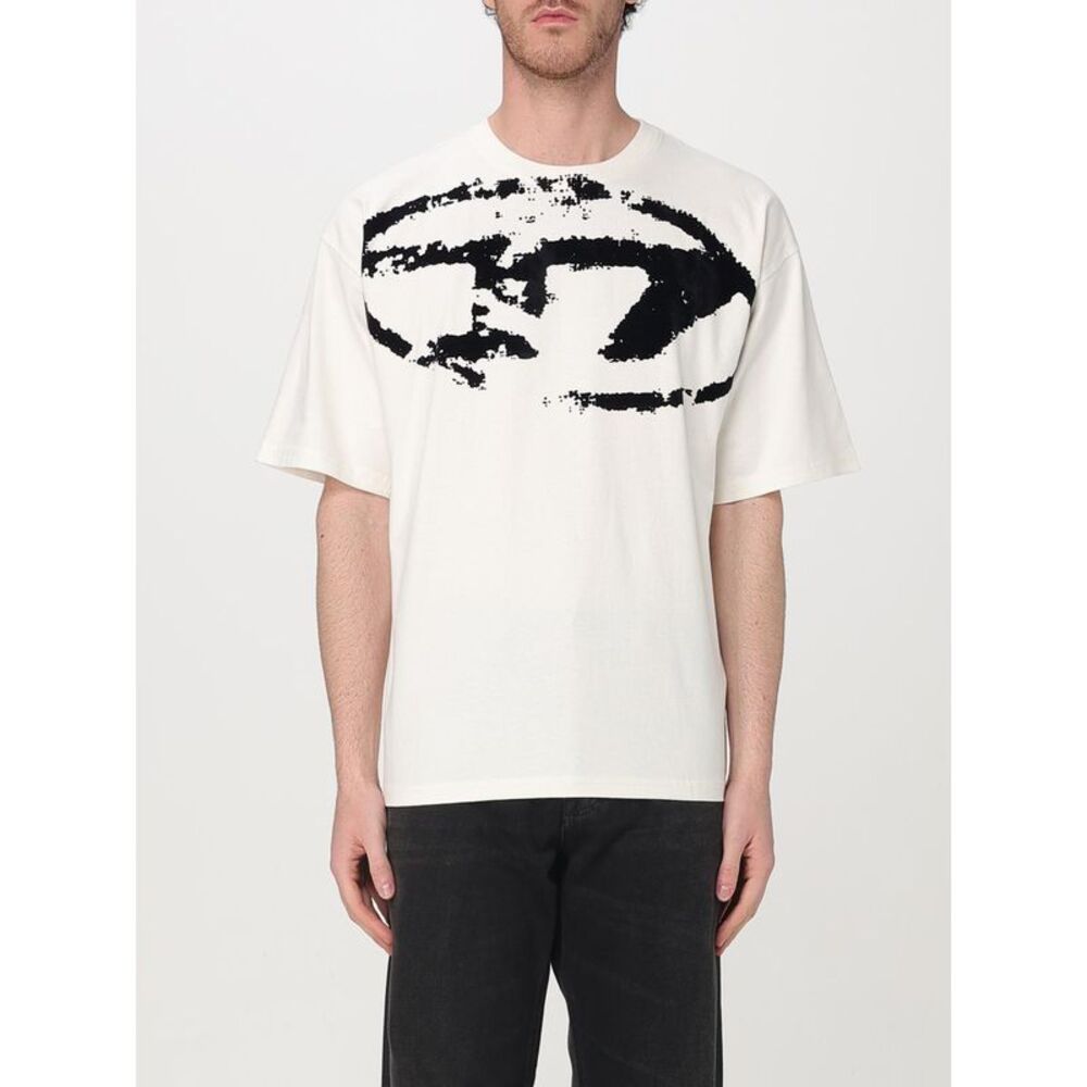 Diesel T-Shirt Men Ivory
